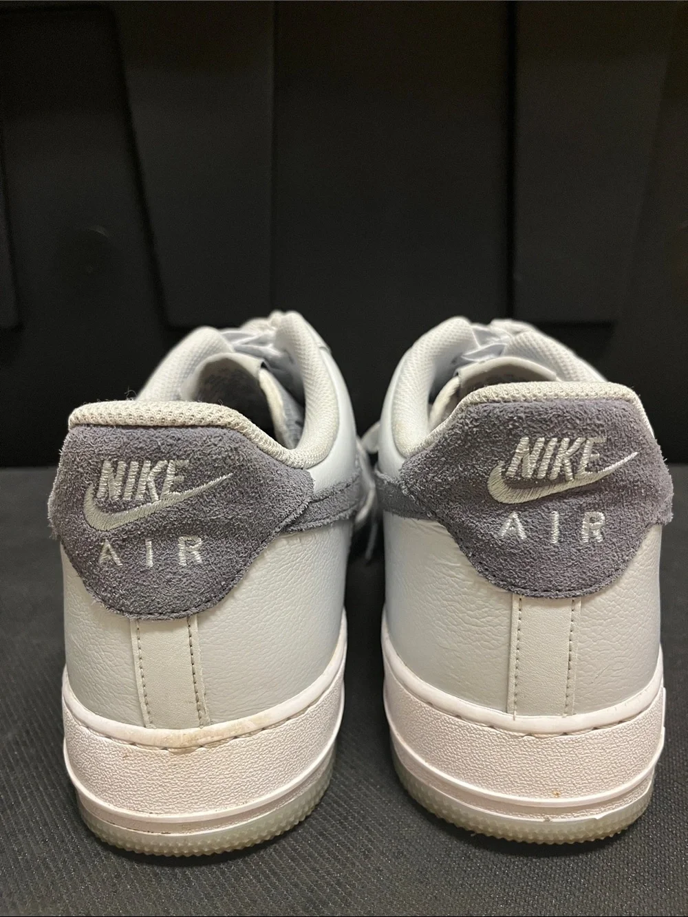 Nike Air Force 1 ‘07 LV8 Low Grey Gum Bottom FJ4170-001 Men's Size 13 (B11)